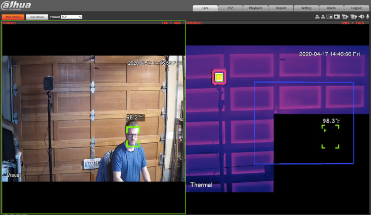 Privacy masking available